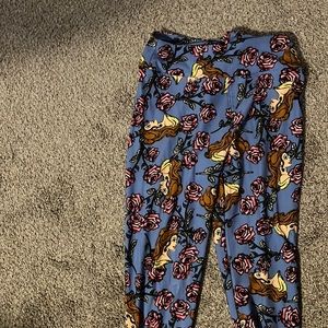 Lularoe beauty and the beast leggings